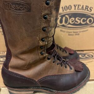WESCO "Jobmaster" Custom Design Work Boot Size 10.5